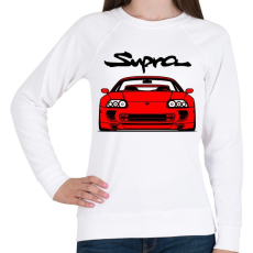 PRINTFASHION SUPRA MK4 - Női pulóver - Fehér