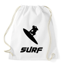 PRINTFASHION SURF - Sportzsák, Tornazsák - Fehér tornazsák