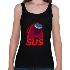 PRINTFASHION SUS - Női atléta - Fekete