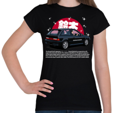 PRINTFASHION suzuki swift - Női póló - Fekete női póló