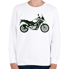PRINTFASHION suzuki v-strom2 - Gyerek pulóver - Fehér gyerek pulóver, kardigán