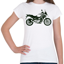PRINTFASHION suzuki v-strom2 - Női póló - Fehér női póló