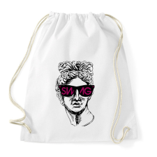 PRINTFASHION Swag 4 - Sportzsák, Tornazsák - Fehér tornazsák