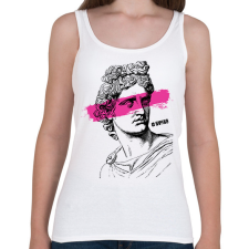 PRINTFASHION Swag 6 - Női atléta - Fehér női trikó