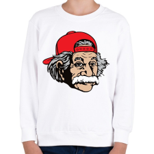 PRINTFASHION Swagstein - Gyerek pulóver - Fehér gyerek pulóver, kardigán