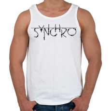 PRINTFASHION Synchro - Férfi atléta - Fehér