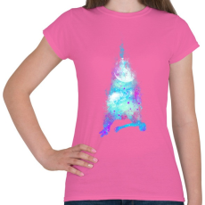 PRINTFASHION Szabadesés - Női póló - Rózsaszín