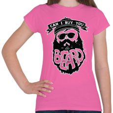 PRINTFASHION Szakáll biznisz - Női póló - Rózsaszín