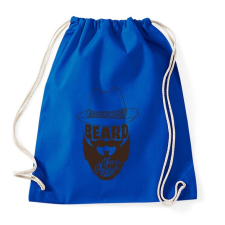 PRINTFASHION Szakáll - Sportzsák, Tornazsák - Bright royal tornazsák