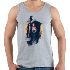 PRINTFASHION Szamuráj áldozat - Férfi atléta - Sport szürke atléta, trikó