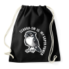PRINTFASHION Szarkasztikus Szarka - Sportzsák, Tornazsák - Fekete