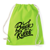 PRINTFASHION Szegd meg a szabályokat!  - Sportzsák, Tornazsák - Limezöld