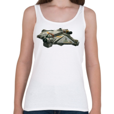 PRINTFASHION Szellem - Női atléta - Fehér