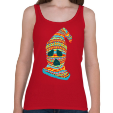 PRINTFASHION Szellemtolvaj - Női atléta - Cseresznyepiros