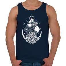 PRINTFASHION Szent szarvas - Férfi atléta - Sötétkék