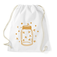 PRINTFASHION Szentjánosbogarak - Sportzsák, Tornazsák - Fehér tornazsák