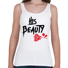 PRINTFASHION Szépseg és szörnyeteg - páros női - Női atléta - Fehér