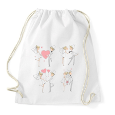 PRINTFASHION szerelem2 - Sportzsák, Tornazsák - Fehér tornazsák