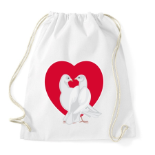 PRINTFASHION Szerelem - Sportzsák, Tornazsák - Fehér tornazsák