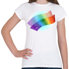 PRINTFASHION Szerelmes szivek2 - Női póló - Fehér