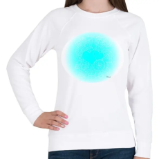 PRINTFASHION Szerelmes szivek 3 - Női pulóver - Fehér