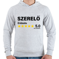 PRINTFASHION Szerelő Értékelés ***** 5.0 (69 értékelés) - Férfi kapucnis pulóver - Sport szürke férfi pulóver, kardigán