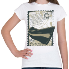 PRINTFASHION Szerencsétlen nap - Női póló - Fehér női póló