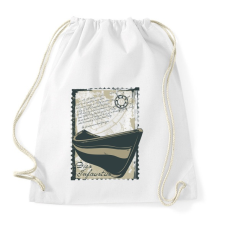 PRINTFASHION Szerencsétlen nap - Sportzsák, Tornazsák - Fehér tornazsák