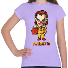 PRINTFASHION Szeretem - Női póló - Viola