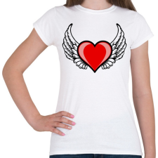 PRINTFASHION Szeretet  - Női póló - Fehér női póló