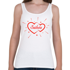 PRINTFASHION Szilvia - Női atléta - Fehér