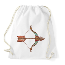 PRINTFASHION Színes Nyilas horoszkóp - Sportzsák, Tornazsák - Fehér tornazsák