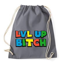 PRINTFASHION Szintugrás - Sportzsák, Tornazsák - Grafitszürke tornazsák