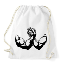 PRINTFASHION Szkander - Sportzsák, Tornazsák - Fehér tornazsák