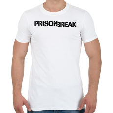 PRINTFASHION Szökés - Férfi póló - Fehér