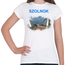 PRINTFASHION Szolnok - Női póló - Fehér női póló