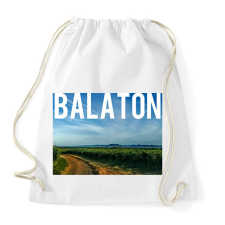 PRINTFASHION Szőlő, Bor, Balaton - Sportzsák, Tornazsák - Fehér tornazsák