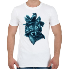 PRINTFASHION Szövetség - Férfi póló - Fehér férfi póló