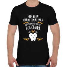 PRINTFASHION Szükséged van egy koronára - Férfi póló - Fekete férfi póló