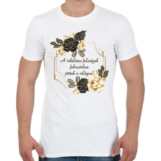 PRINTFASHION Születésnap feleség február PM PF - Férfi póló - Fehér