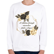 PRINTFASHION Születésnap feleség március PM PF - Gyerek pulóver - Fehér gyerek pulóver, kardigán