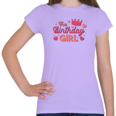 PRINTFASHION Születésnapos lány - The Birthday girl - Női póló - Viola