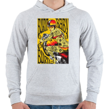 PRINTFASHION Született csajszi - Férfi kapucnis pulóver - Sport szürke férfi pulóver, kardigán