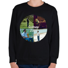 PRINTFASHION Szülinap 2020 - Gyerek pulóver - Fekete