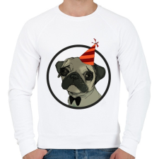 PRINTFASHION szülinap - Férfi pulóver - Fehér férfi pulóver, kardigán