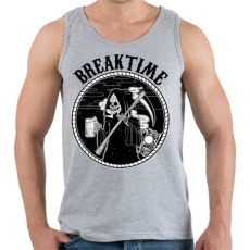 PRINTFASHION Szünet - Férfi atléta - Sport szürke