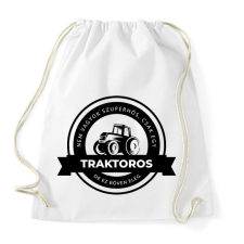 PRINTFASHION Szuperhős traktoros - Sportzsák, Tornazsák - Fehér tornazsák