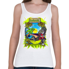 PRINTFASHION Szúszá - relax - Női atléta - Fehér