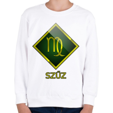 PRINTFASHION Szűz - Gyerek pulóver - Fehér gyerek pulóver, kardigán