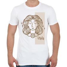 PRINTFASHION Szűz horoszkóp - Férfi póló - Fehér férfi póló